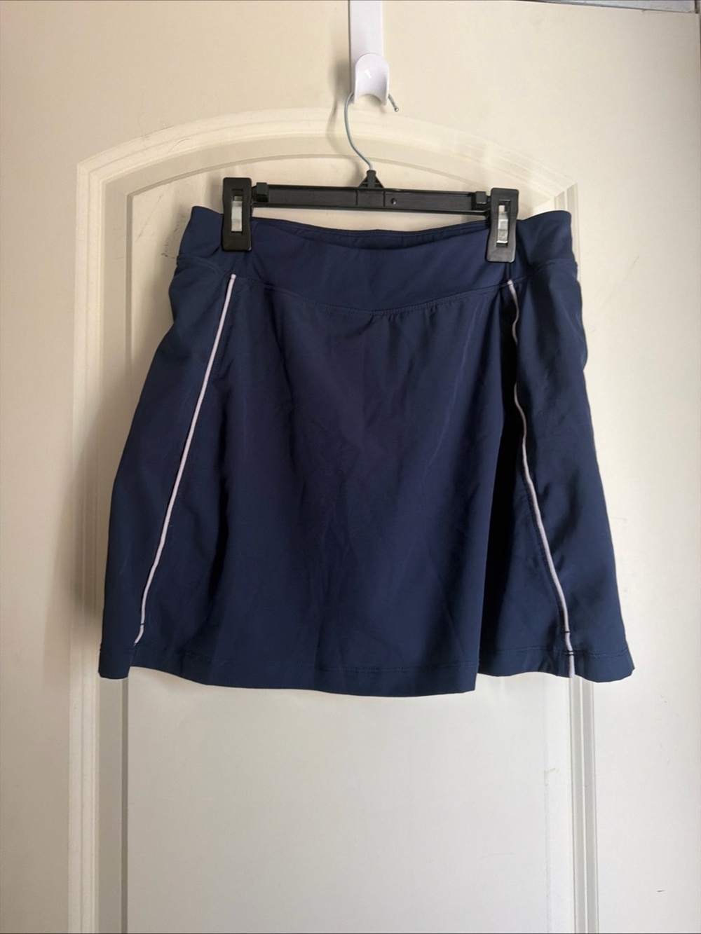 Minders sport tennis Navy Athletic Skirt with Contrast Piping S outdoors sporty